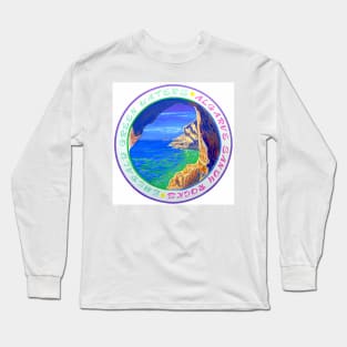 algarve sandy rocks Long Sleeve T-Shirt